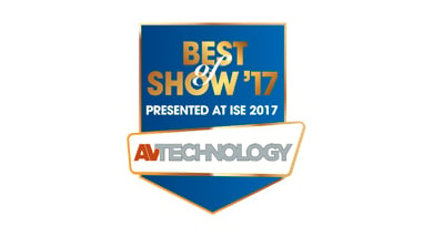 Kramer Video Content Overlay (VCO) Wins ISE 2017 Best of Show Award
