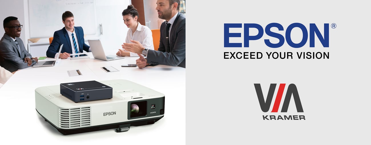 Kramer Forms Alliance with Epson to Offer Innovative Installation Display Solutions 